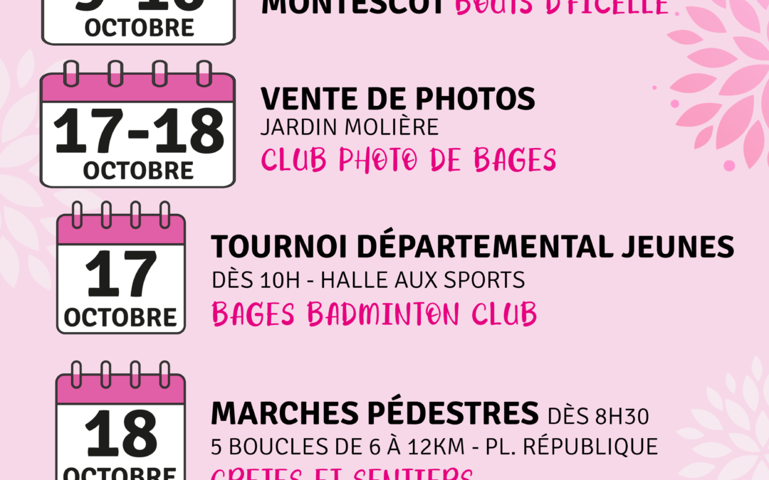 Octobre Rose à Bages