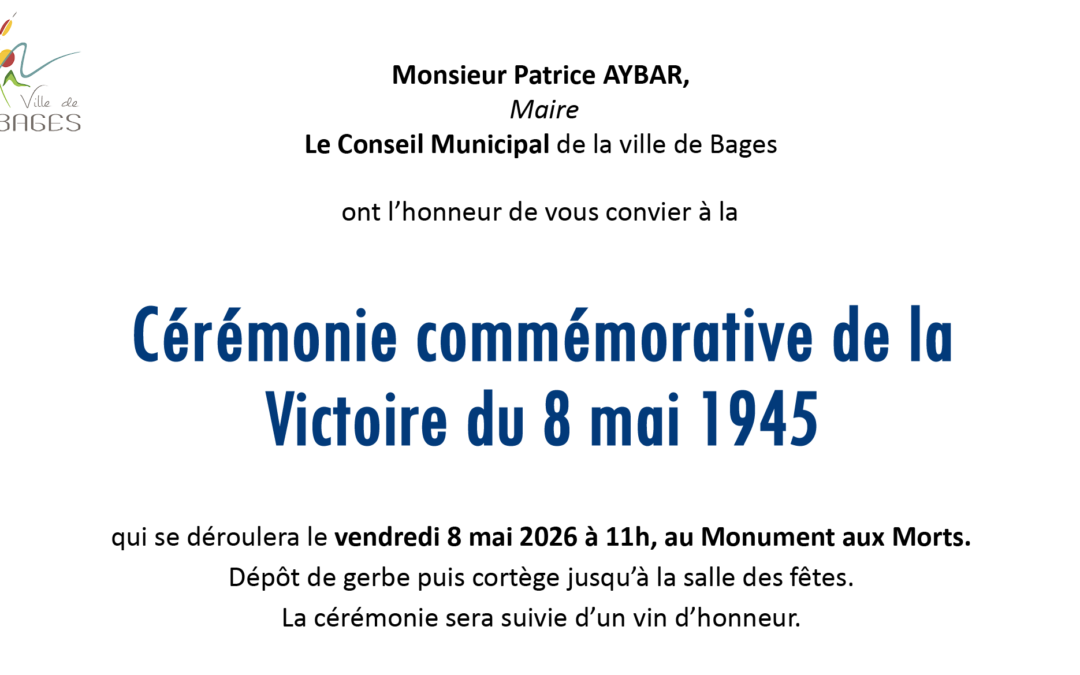 Commémoration 8 mai 1945