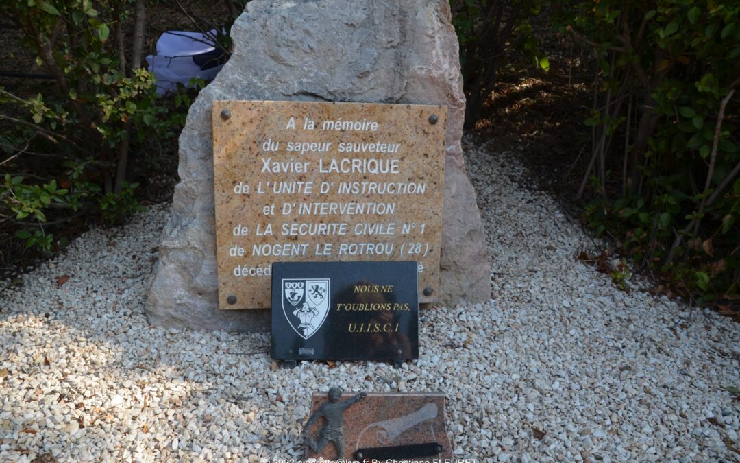 Hommage au sapeur Xavier Lacrique